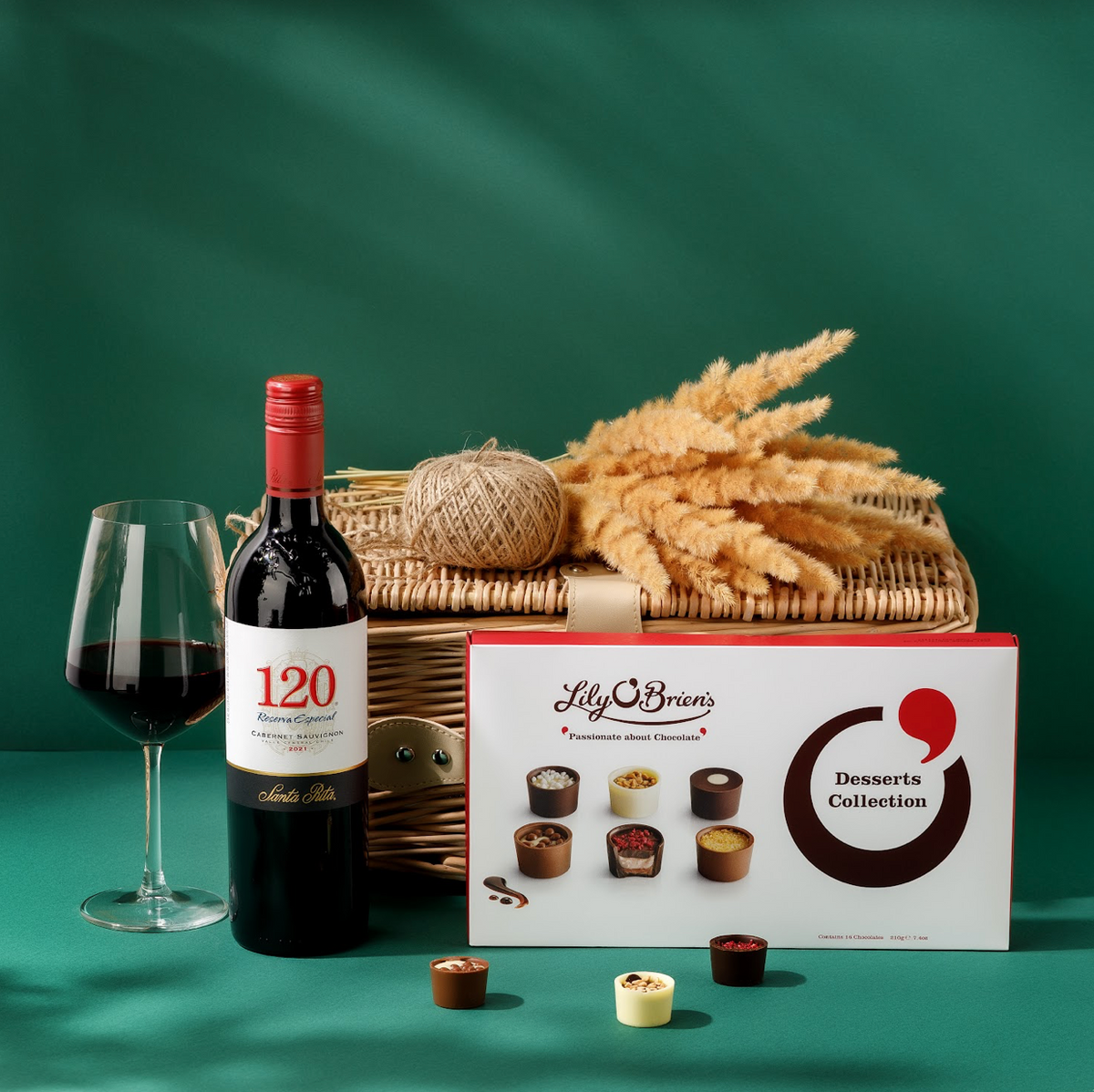 Mother&#39;s Day Red Wine &amp; Chocolates Hamper